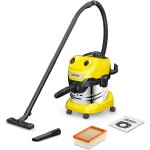 Kyaoayo - aspirateur eau et poussières wd 4 s v - 20 / 5 / 22, puissance 1000w, cuve en inox 20l, flexible ... Kyaoayo - aspirateur eau et poussières wd 4 s v - 20 / 5 / 22, puissance 1000w, cuve en inox 20l, flexible ...