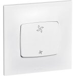Kyaoayo - interrupteur vmc ba neptune, commande ventilation 2 vitesses, connexion rapide sans outil, ...