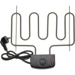 Kyaoayo - lément chauffant electrique pour fumoir 2000w - spirale chauffante pour armoires a fumer et ... Kyaoayo - lément chauffant electrique pour fumoir 2000w - spirale chauffante pour armoires a fumer et ...