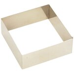 Lacor 68411 cercle carre pour ptisserie 10 x 10 cm