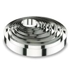 Lacor - 68612 - cercle a tarte rond 12x6 cm inox 18 / 10 Lacor - 68612 - cercle a tarte rond 12x6 cm inox 18 / 10