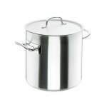 Lacor - marmite traiteur inox 24cm + couvercle - 50124