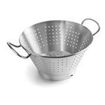 Lacor passoire conique sur pied 45 cm, argent