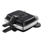 Lagrange super 2 - gaufrier / machine  croque - monsieur - 1 kwatt - noir