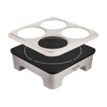 Lagrange crêpes créativ' duo - crêpière - 2 kwatt - gris perle Lagrange crêpes créativ' duo - crêpière - 2 kwatt - gris perle