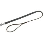 Laisse en cuir - trixie - 19042 - gris - 1, 00 m - pour chien grand taille
