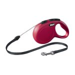 Laisse new classic rouge t. m 5m chien Laisse new classic rouge t. m 5m chien