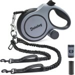 Laisse r�tractable pour chien 8 m, extensible laisse chien de taille moyenne et grande (jusqu'� 50kg), ...