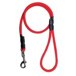 Laisse tubulaire hb dog biothane orange 120 cm
