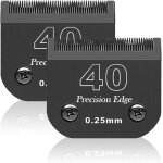 Lame de rechange pour toilettage de chiens, compatible avec les s�ries heiniger / max45 / andis / oster ...