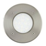 Lamedo spot d'ext�rieur encastrable led blanc chaud a�10cm