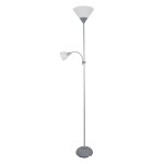 Lampadaire 2 en 1 - gris