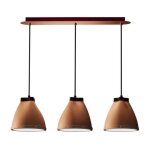 Lampadaire aluminor clarelle - s8 - cu