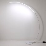 Lampadaire arc blanc
