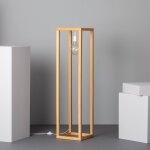 Lampadaire bois coba naturel
