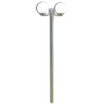 Lampadaire double boule 220 cm luminaire décoration helloshop26 2402078 Lampadaire double boule 220 cm luminaire décoration helloshop26 2402078