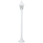 Lampadaire ext�rieur brilliant nissie blanc e27 - 60w