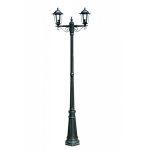 Lampadaire ext�rieur double vert 215 cm luminaire d�coration helloshop26 2402082
