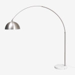 Lampadaire d'ext�rieur en fer diala gris chrom� 240 x 200 cm