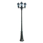 Lampadaire extrieur triple