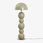 Lampadaire en fer boulia vert sauge �115 cm