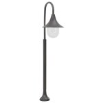 Lampadaire de jardin e27 120 cm aluminium bronze marron helloshop26 02 0042536