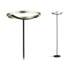 Lampadaire led 3 - step - dim melira 2700k 1570mm 1025lm ${dimmbar namng} 17, 5w noir mat#dor�