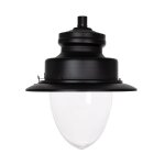 Lampadaire led 40w fisher dimmable 1 - 10v 4000k sym�trique 120�x120� blanc neutre