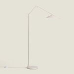 Lampadaire led 8w m�tal evian beige