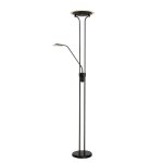 Lampadaire led avec liseuse métal h180cm Lampadaire led avec liseuse métal h180cm