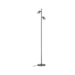 Lampadaire loreva 1575 mm max. 2x7w titanium