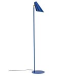 Lampadaire en m�tal bleu mat