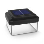 Lampadaire solaire a led 100 * 100 greenblue gb128 - auvent enveloppant