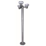 Lampadaire solaire timeo hauteur 199 cm 3 lampes avec télécommande Lampadaire solaire timeo hauteur 199 cm 3 lampes avec télécommande