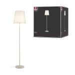 Lampadaire stellan ii e27 max. 20w cr�me m�tal#tissus