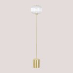 Lampadaire en verre kaliner transparent
