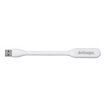 Lampe a poser activejet lampe de lecture pour ordinateur usb 5 v blanche