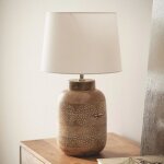 Lampe a poser bois akash iluzzia blanc