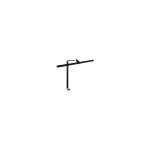 Lampe de bureau aluminium / plastique noir hauteur 720 mm r�glable avec led
