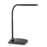 Lampe de bureau led swan variateur, noire