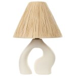 Lampe a poser barbas céramique naturel Lampe a poser barbas céramique naturel