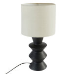 Lampe a poser c�ramique noire