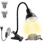 Lampe chauffante pour aquarium de reptiles, tortue avec 2 ampoules uva / uvb, lampe de cuisson reglable, ... Lampe chauffante pour aquarium de reptiles, tortue avec 2 ampoules uva / uvb, lampe de cuisson reglable, ...