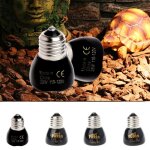 Lampe chauffante en c�ramique, emetteur a infrarouge lointain, pour animaux de compagnie, dos de reptile ...