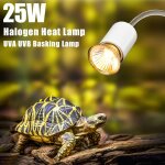 Lampe chauffante halogne pour aquarium, lampe de repos, ampoule chauffante, reptiles, lzard, tortue, ...