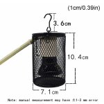 Lampe chauffante d'hiver pour reptile, kit de chauffage pour animal de compagnie, perroquet, emetteur ...