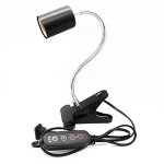 Lampe chauffante infrarouge pour tortues, lampe chauffante pour terrarium, lampe a pince avec douille ...