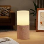 Lampe de chevet tactile malux, intensit� variable, mode chaud & rgb, usb rechargeable.