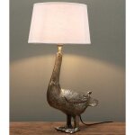 Lampe a poser colvert dor�e 34x14x41cm