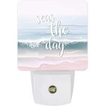 Lampe a economie d'�nergie avec citation de mer et plage marine, pour cuisine, chambre a coucher, d�coration ...